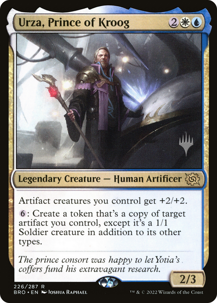 Urza, Prince of Kroog (226) (Promo Pack)