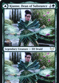 Kianne, Dean of Substance // Imbraham, Dean of Theory (152) (Prerelease) (PSTX) - Foil