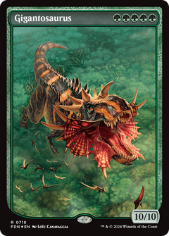 Gigantosaurus (0718) - Foil