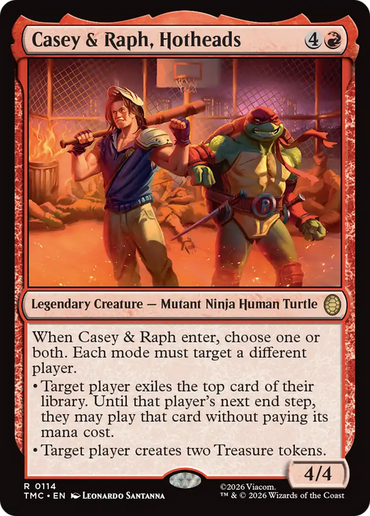 Casey & Raph, Hotheads (TMC)
