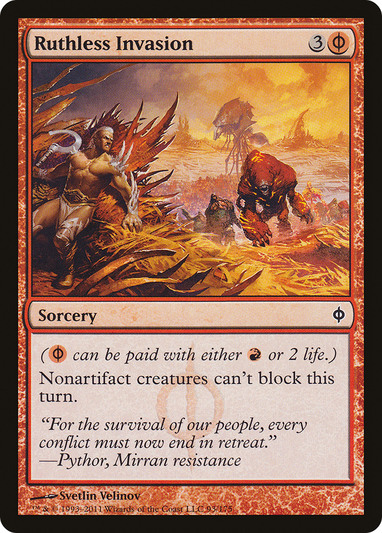 Ruthless Invasion - Foil