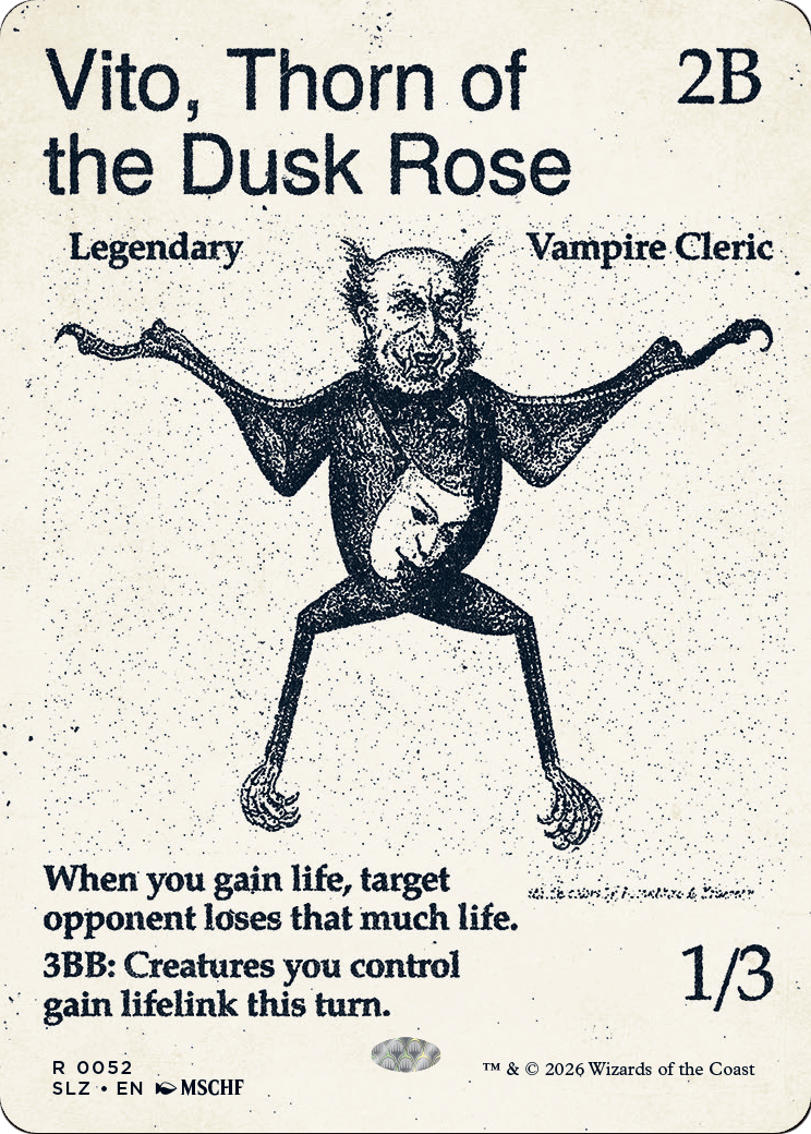 Vito, Thorn of the Dusk Rose (0052) (Showcase) (SLZ)