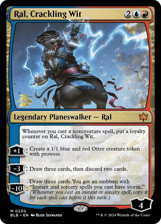 Ral, Crackling Wit (0230) (Prerelease) - Foil