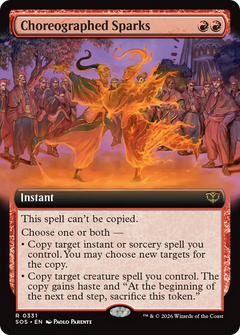 Choreographed Sparks (0331) (Extended Art) (SOS) - Foil