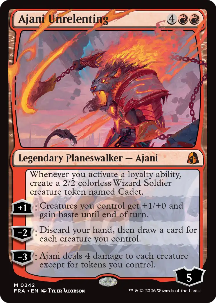 Ajani Unrelenting (FRA)
