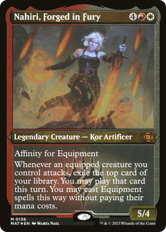Nahiri, Forged in Fury (0136) - Foil Etched
