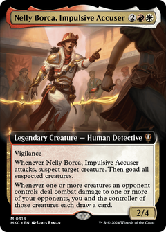 Nelly Borca, Impulsive Accuser (0318) (Extended Art) - Foil