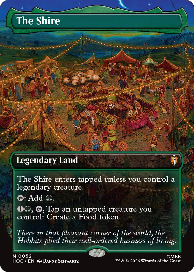 The Shire (0052) (Borderless) (HOC) - Foil