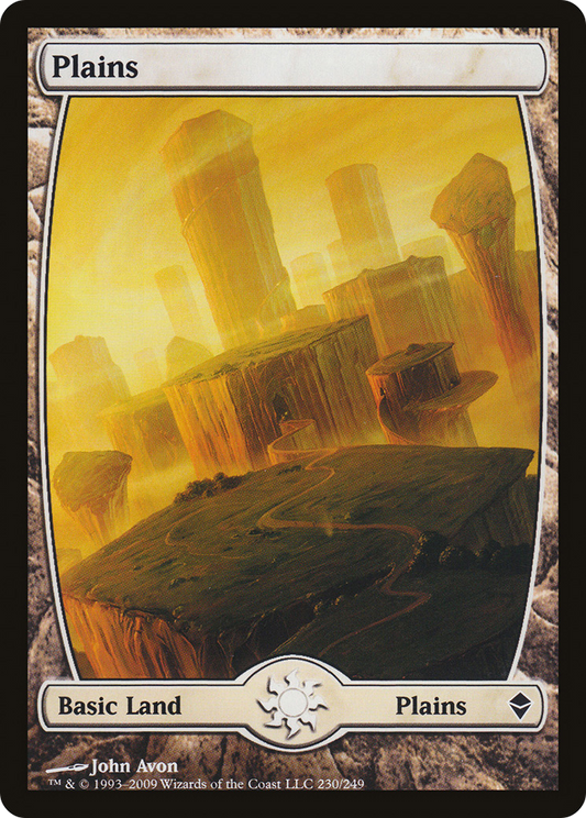 Plains (230) (Full Art) - Foil