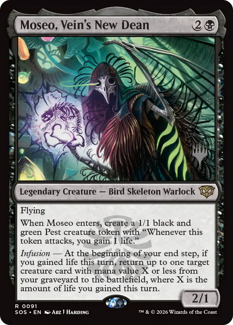 Moseo, Vein's New Dean (0091) (Promo Pack) (PSOS) - Foil