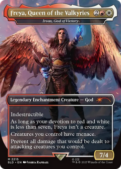 Freya, Queen of the Valkyries [Iroas, God of Victory] (2215) (Borderless) - Foil sld