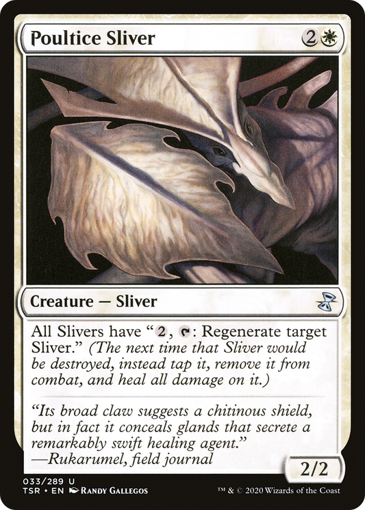 Poultice Sliver - Foil