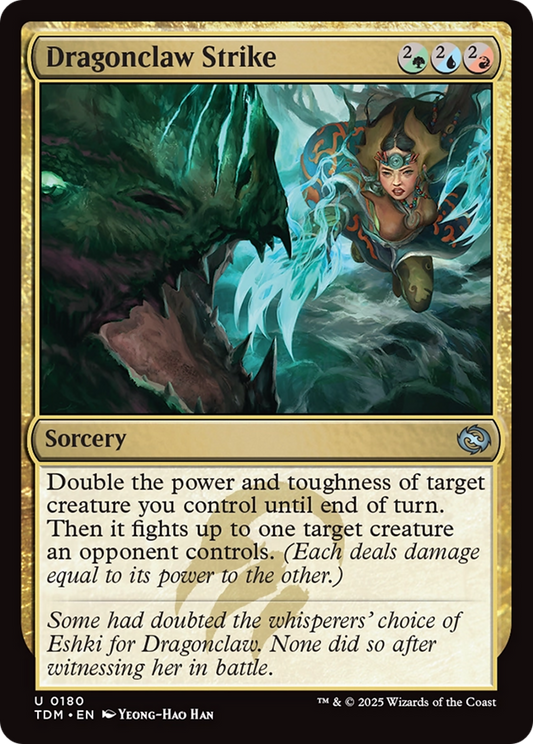 Dragonclaw Strike - Foil