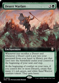 Desert Warfare (0064) (Extended Art) - Ripple Foil