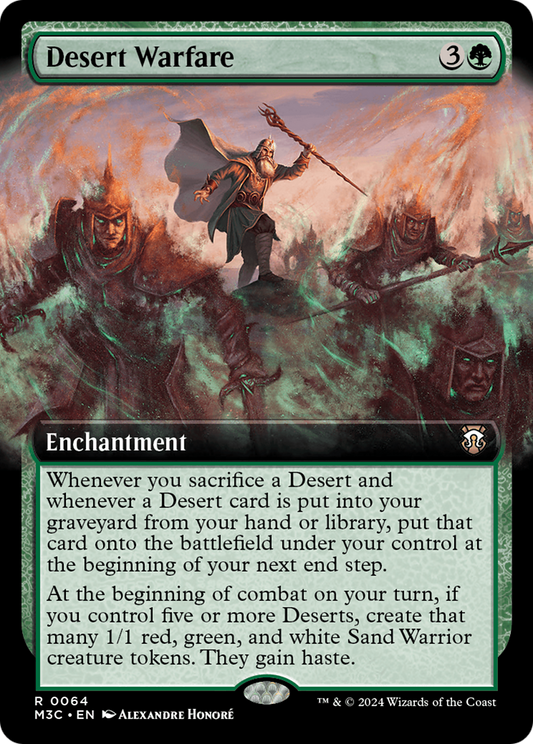 Desert Warfare (0064) (Extended Art) - Ripple Foil