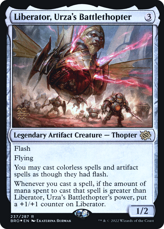Liberator, Urza's Battlethopter (237) (Prerelease) - Foil