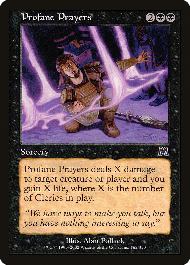 Profane Prayers - Foil