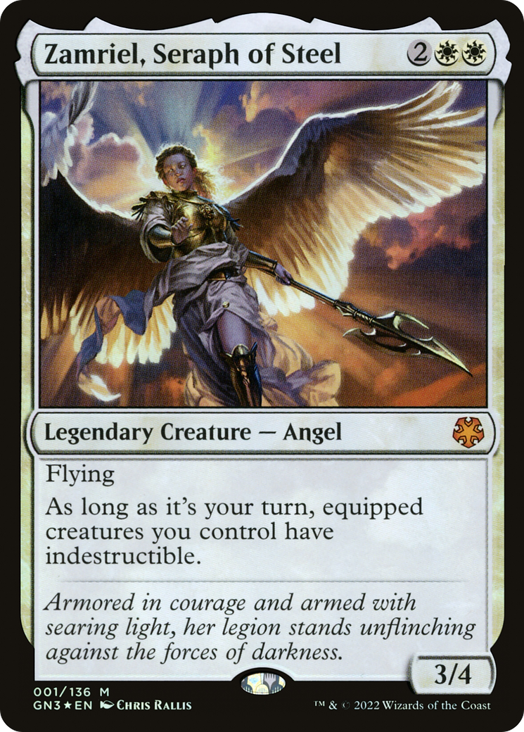 Zamriel, Seraph of Steel - Foil