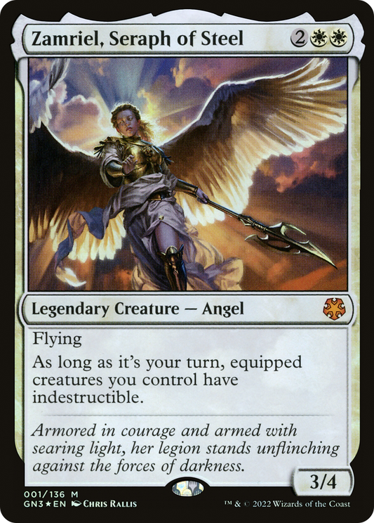 Zamriel, Seraph of Steel - Foil