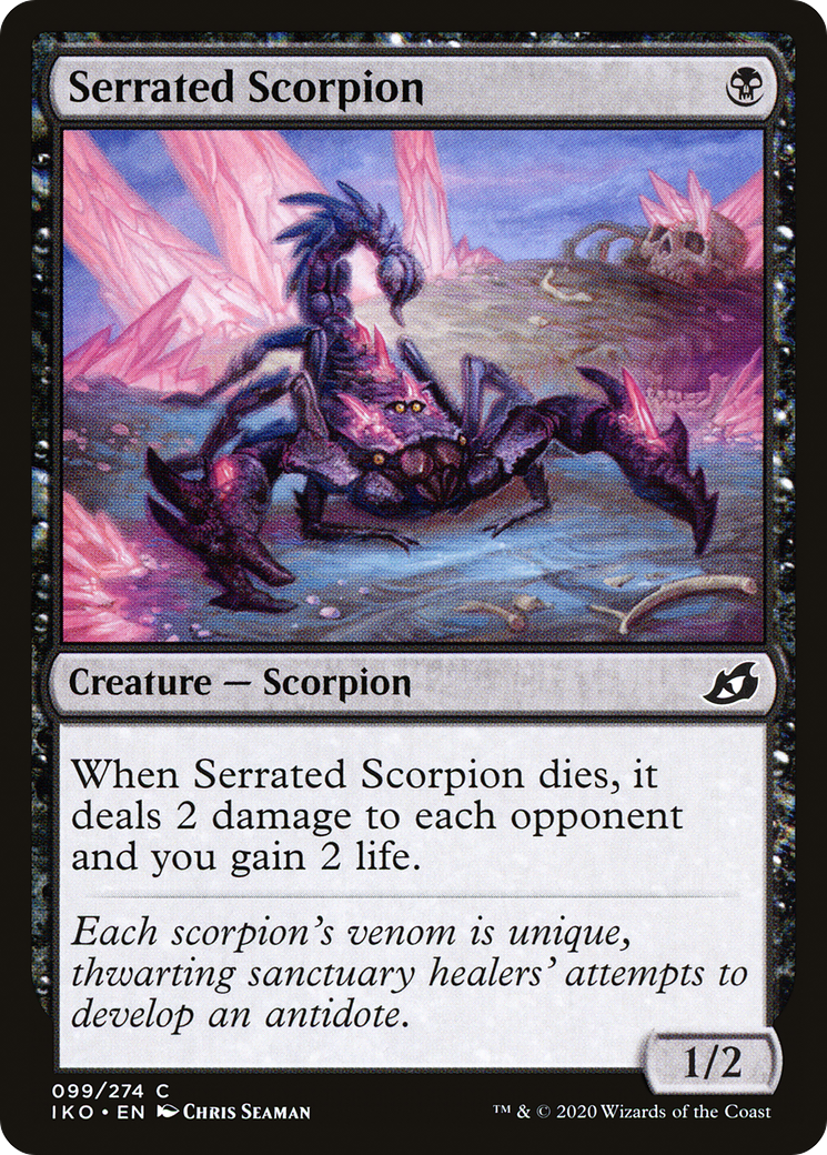 Serrated Scorpion - Foil