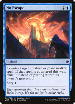 No Escape - Foil