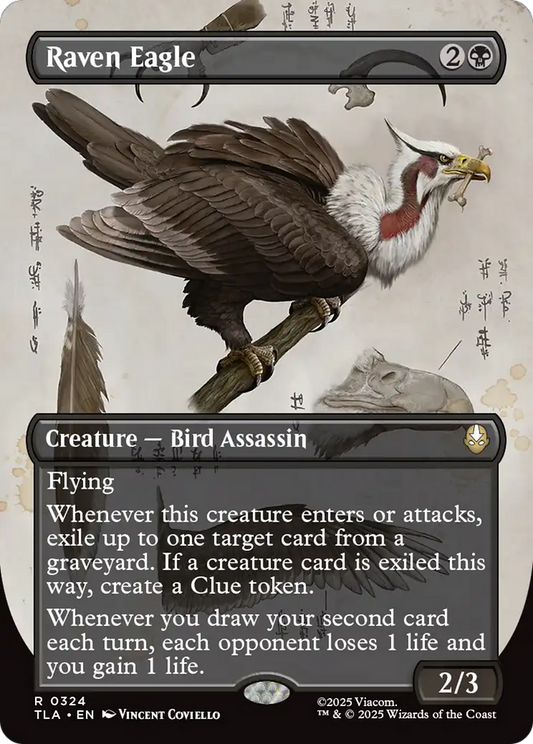 Raven Eagle (0324) (Borderless) - Foil tla