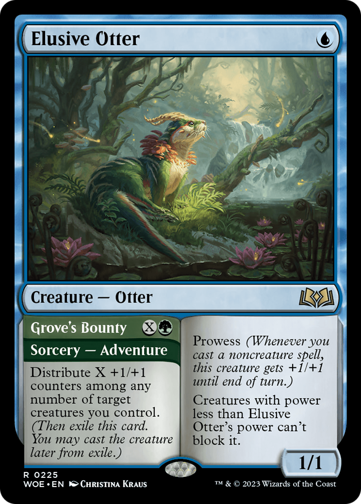 Elusive Otter // Grove's Bounty - Foil