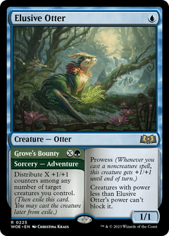 Elusive Otter // Grove's Bounty - Foil