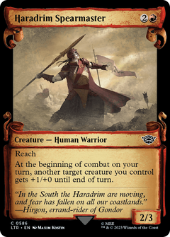Haradrim Spearmaster (0586) (Showcase)