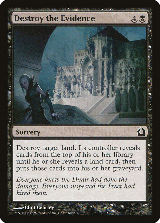 Destroy the Evidence - Foil