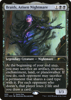 Braids, Arisen Nightmare (008) (Game Day) - Foil