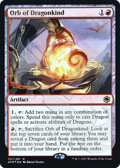 Orb of Dragonkind (157) (Ampersand) - Foil