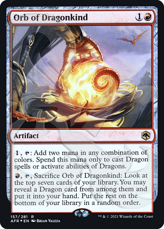Orb of Dragonkind (157) (Ampersand) - Foil