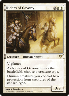 Riders of Gavony - Foil
