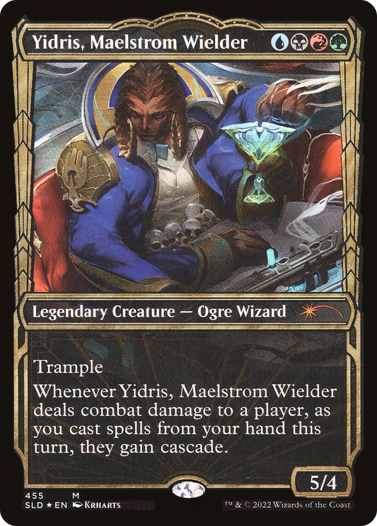 Yidris, Maelstrom Wielder (455) (Showcase) - Gilded Foil