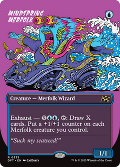 Mindspring Merfolk (0335) (Borderless)