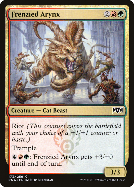 Frenzied Arynx - Foil