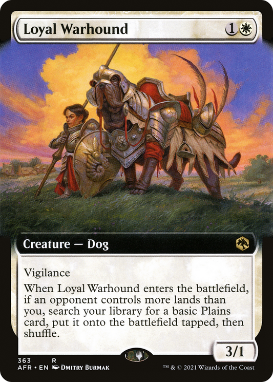 Loyal Warhound (363) (Extended Art)
