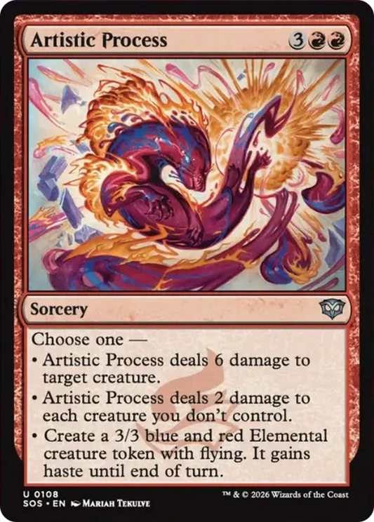 Artistic Process (0108) (SOS) - Foil