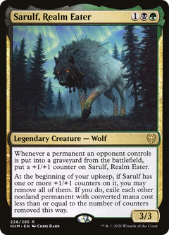 Sarulf, Realm Eater - Foil