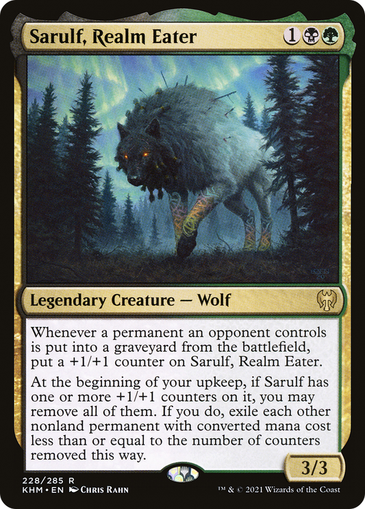 Sarulf, Realm Eater - Foil