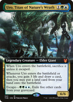 Uro, Titan of Nature's Wrath (343) (Extended Art) - Foil