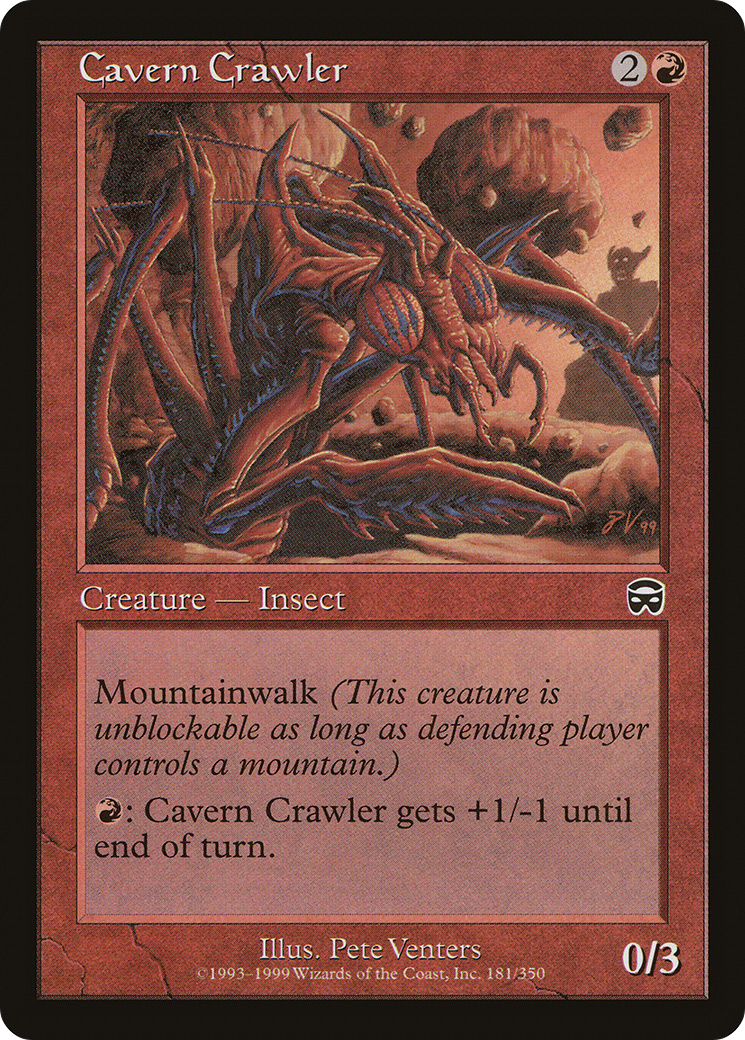 Cavern Crawler - Foil