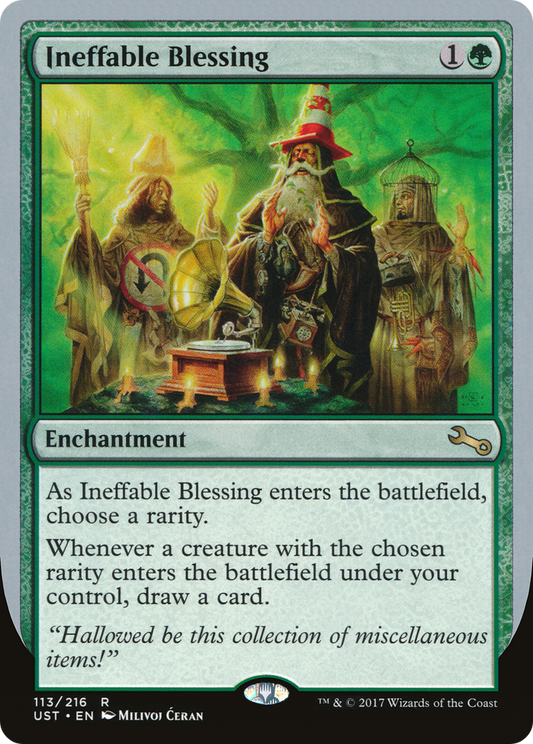 Ineffable Blessing (Choose a Rarity)