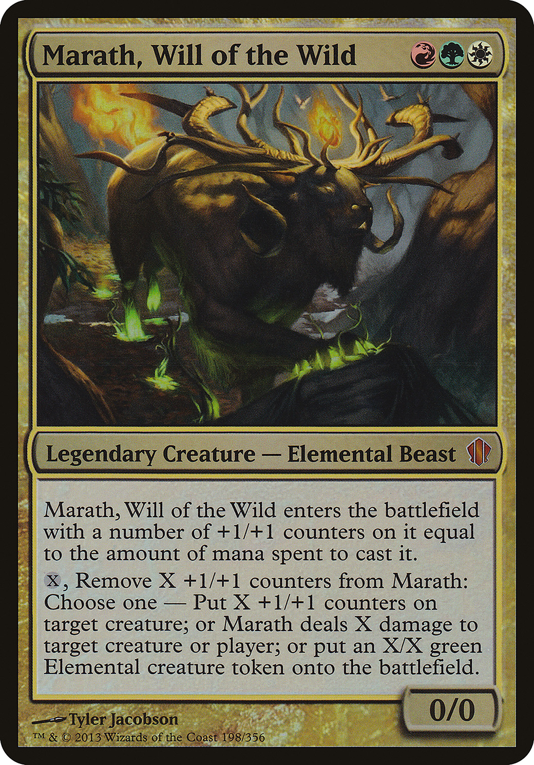 Marath, Will of the Wild (Oversized) - Foil