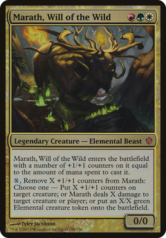 Marath, Will of the Wild (Oversized) - Foil