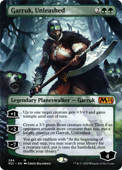 Garruk, Unleashed (284) (Borderless)