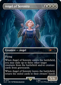 Angel of Serenity (1377) (Borderless) - Foil