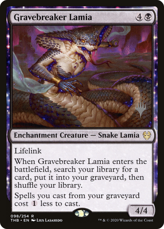 Gravebreaker Lamia (098) (Promo Pack) - Foil