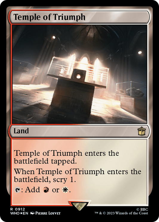 Temple of Triumph (0912) - Surge Foil